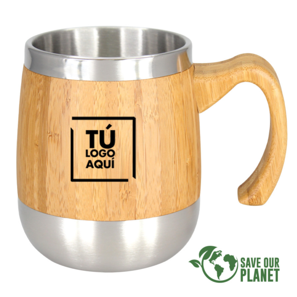Tazón Cervecero de Bamboo 450cc