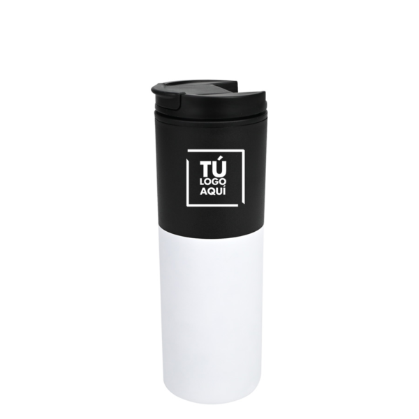 Mug Térmico bicolor "HIGHWAY" 450cc